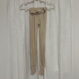 WinterSilks Base Layer Leggings - Cream Beige